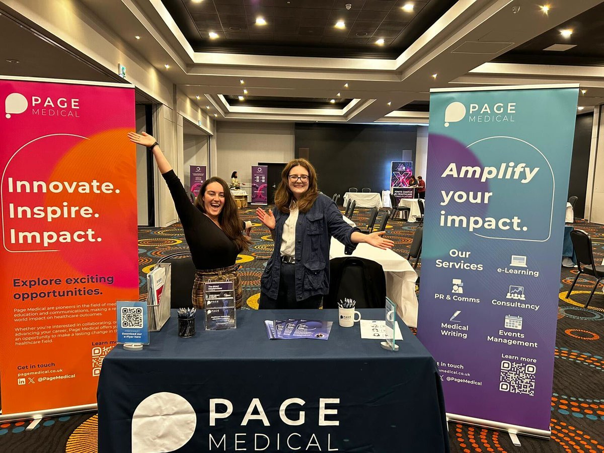 Our team is excited to be at the 'Working in and around #MedComms' event today!

Come and say hi at our booth, or check out our workshop at 3:30pm in room 18 👋

#healthcare #HealthcareCommunications #ScienceCommunication #STEMCareers #careers <a href="/networkpharma/">peter llewellyn</a>