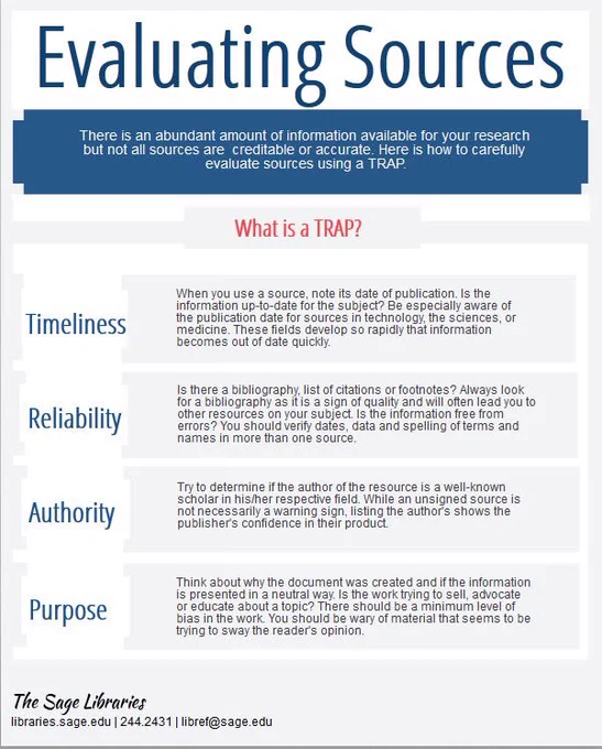 📌تقييم المصادر.

#الدراسات_العليا #الماجستير #الدكتوراه 
#اليوم_الوطني_93_السعودي