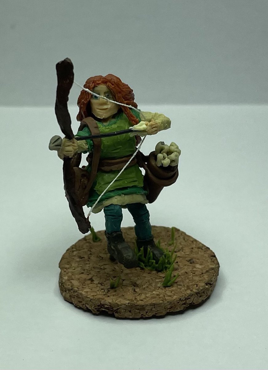 mrcloudyguy2's tweet photo. @HeroForgeMinis made mini’s with polymer clay and just wanted to show them off, there are like 10 more but my party follows me on here 🫣. https://t.co/xZqAYAoxom