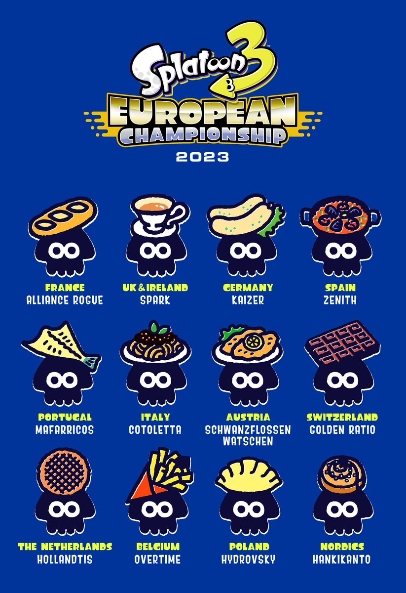 NintendoDE's tweet photo. Die Qualifikationsrunden sind beendet und die Teams, die im Finale der Splatoon 3 European Championship 2023 am 07.+ 08.10. für ihre Länder antreten, stehen fest!

Infos zum Finale und wie ihr kostenlose Zuschauertickets erhaltet findet ihr hier: https://t.co/8rhhi740sa https://t.co/xMU3CH0oK1