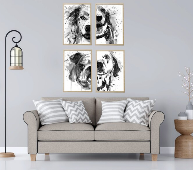 ArtSyndrome75's tweet photo. Set of Four Dogs, Instant Download, Black and White, Pets, Watercolor Portraits, Australian Shepherd, Beagle, English Bulldog, Dalmatian
https://t.co/wFky1KcLJP
#pets #dogs #blackandwhite #watercolor #aussiedogs #beagle #bulldog #dalmatian #doglover #etsy #printableart #wallart https://t.co/rFXSblxeQU