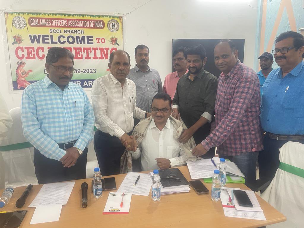 CMOAI(Coal mines officers association of India) tweet media