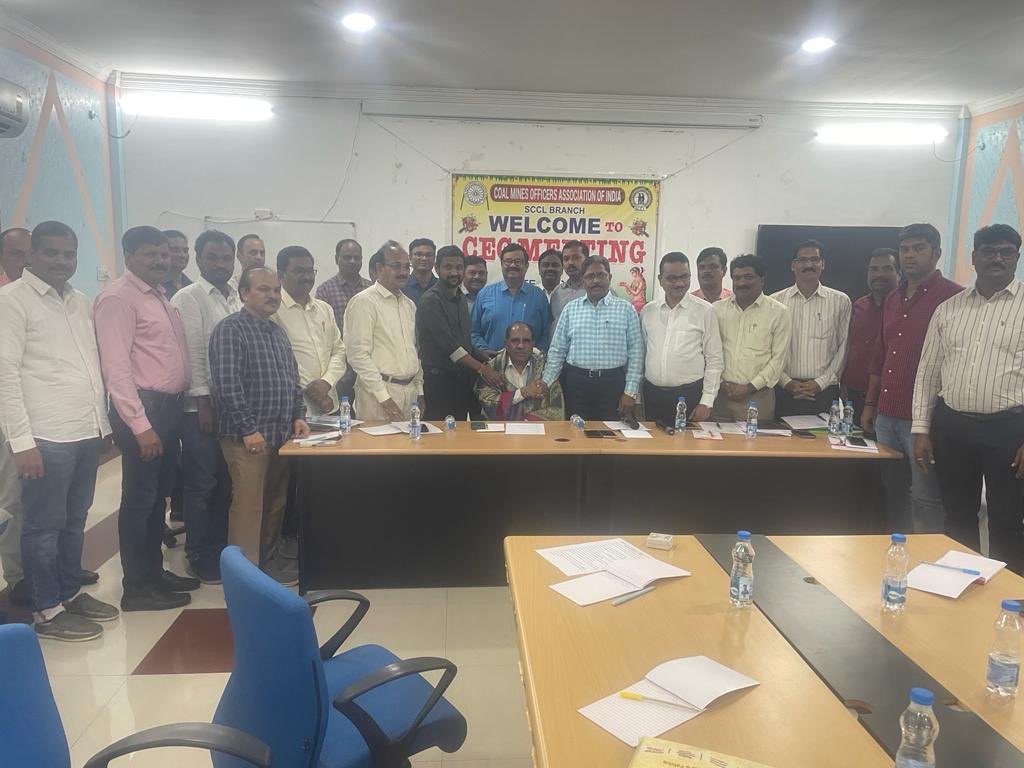 CMOAI(Coal mines officers association of India) tweet media