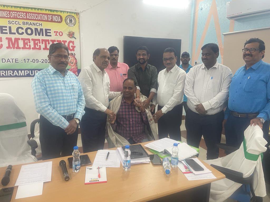 CMOAI(Coal mines officers association of India) tweet media