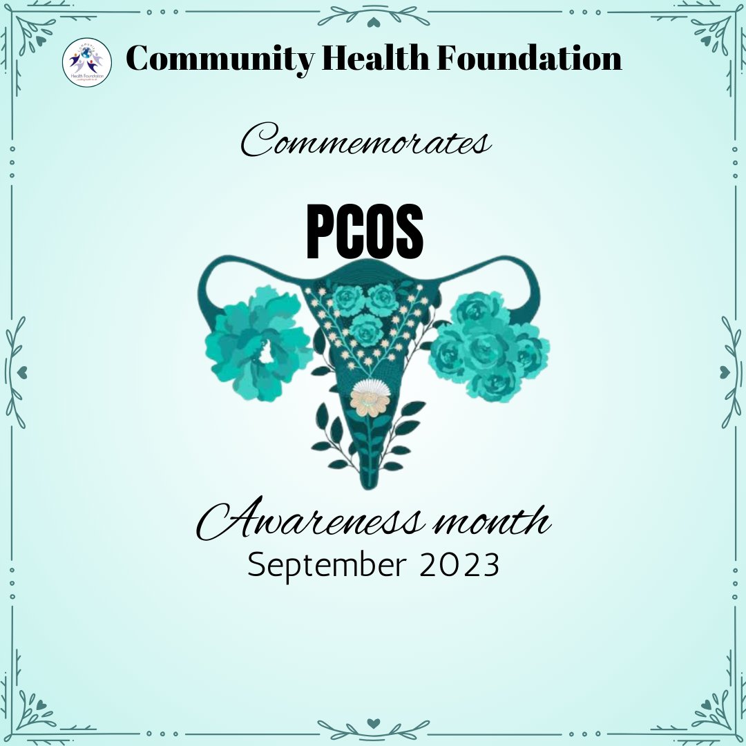 C_HFoundation's tweet photo. Polycystic ovary syndrome (PCOS) is a common hormonal disorder that affects millions of women and girls worldwide. It can cause a variety of symptoms, including irregular periods, acne, hirsutism (excessive hair growth), infertility, and weight gain. https://t.co/XrjyWEYytK