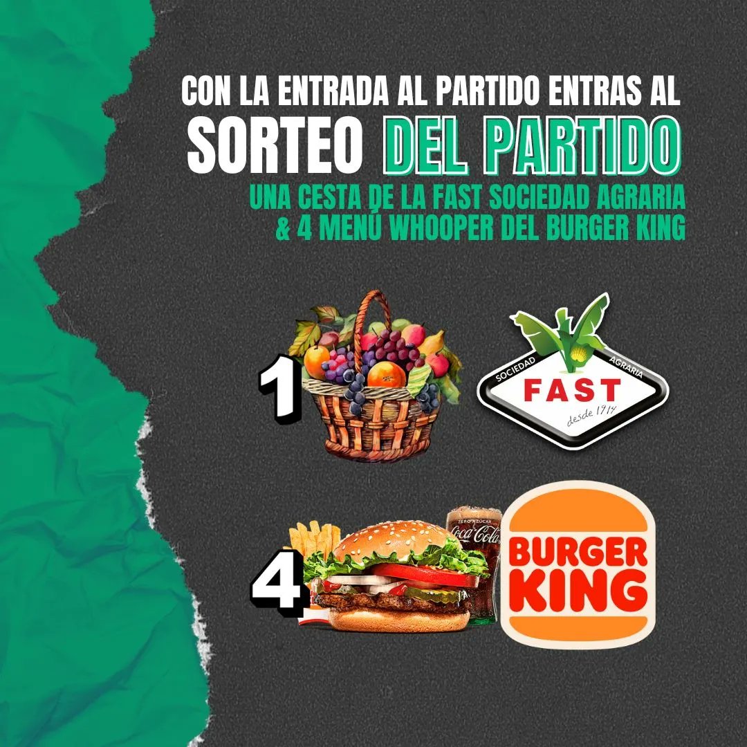 CDSalesianosCDS's tweet photo. 🏆👑 La Copa del Rey se acerca...
⚽️ Miércoles 27 | 21:00H 🇮🇨
💙 @CDSalesianosCDS 🆚️ @IberiaToscal 🦁
🧾 Entradas 2€ (solo venta en taquilla)
🎁 Con sorteos de #LaFast & @burgerking_es
📹 El partido se dará por el Facebook live de CDS.
➡️ @DXTenerife @FutSalRFEF https://t.co/feqm0WtiPN