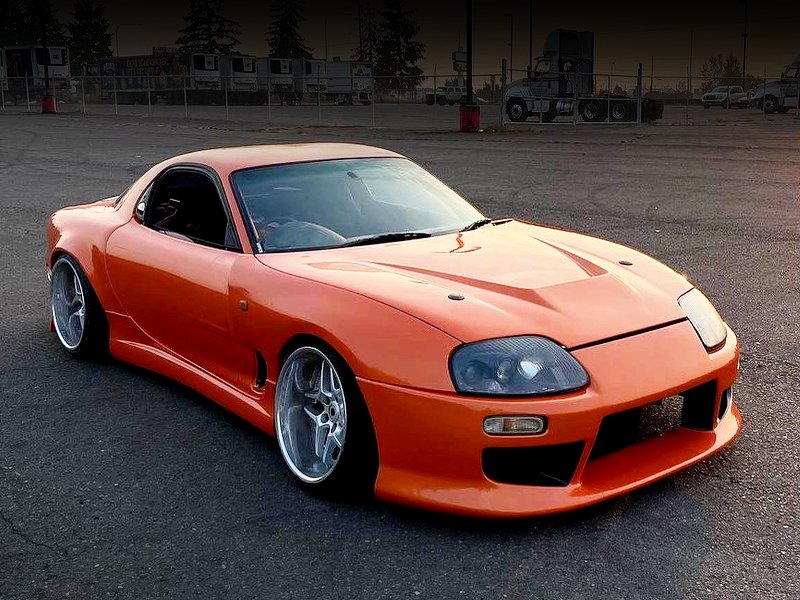 chukoshahunter's tweet image. 80スープラ顔のFD3S系マツダRX-7