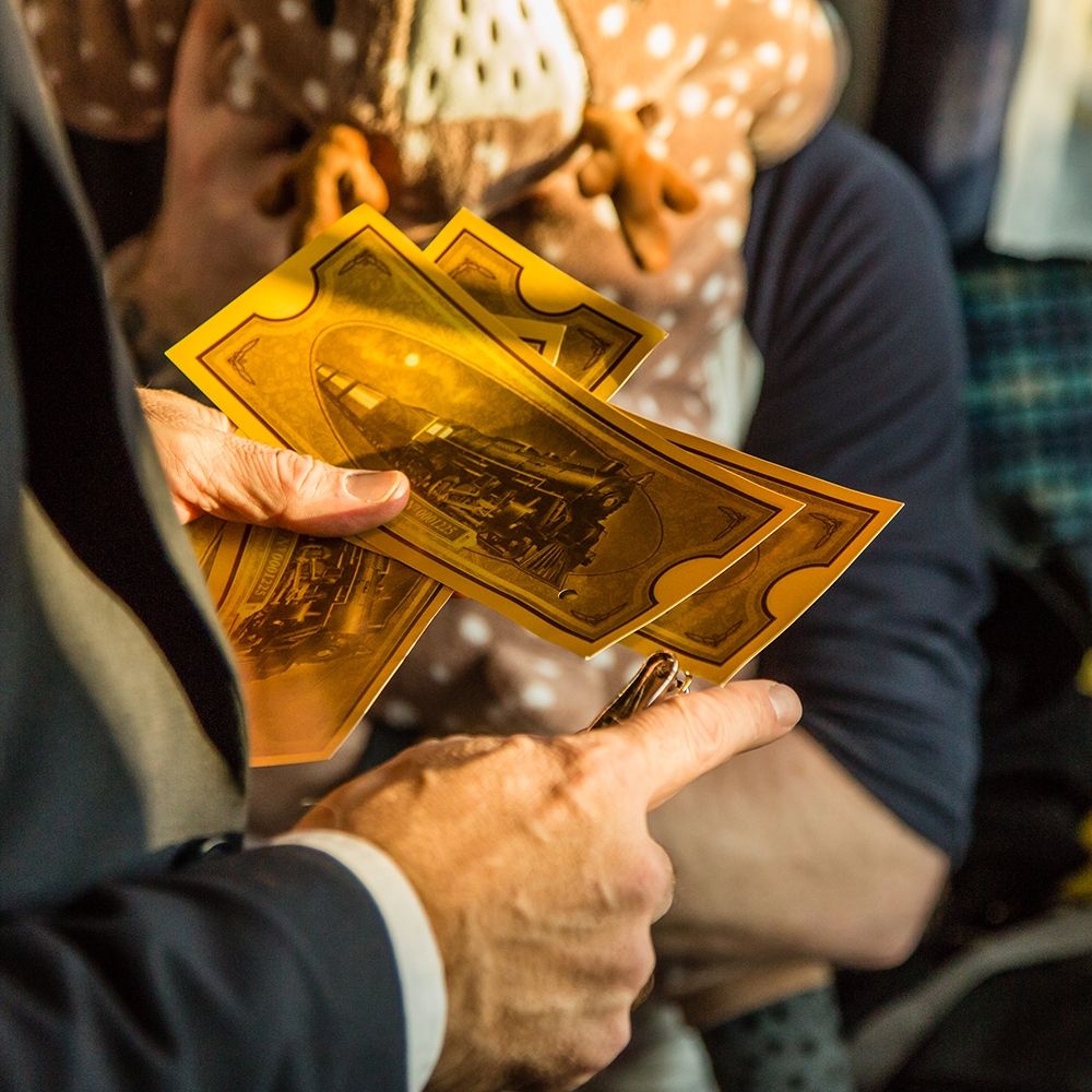 Tickets please! Tickets please! Your genuine Golden tickets to ride THE POLAR EXPRESS™ Train Ride this Christmas are out now! 

Don't miss the chance to secure your dates and book your tickets today: …thdevonrailwaythepolarexpressride.com

#ThePolarExpress #ThePolarExpressTrainRide