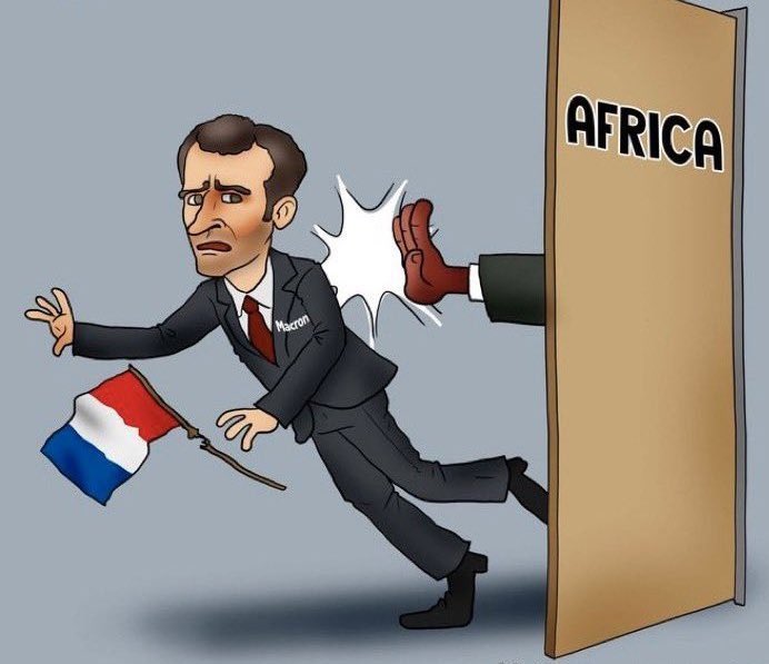 REVMAXXING's tweet photo. Raise your hand if you SUPPORT Africa kicking out French colonialism! 🤚 https://t.co/Rd7ePMEd6x