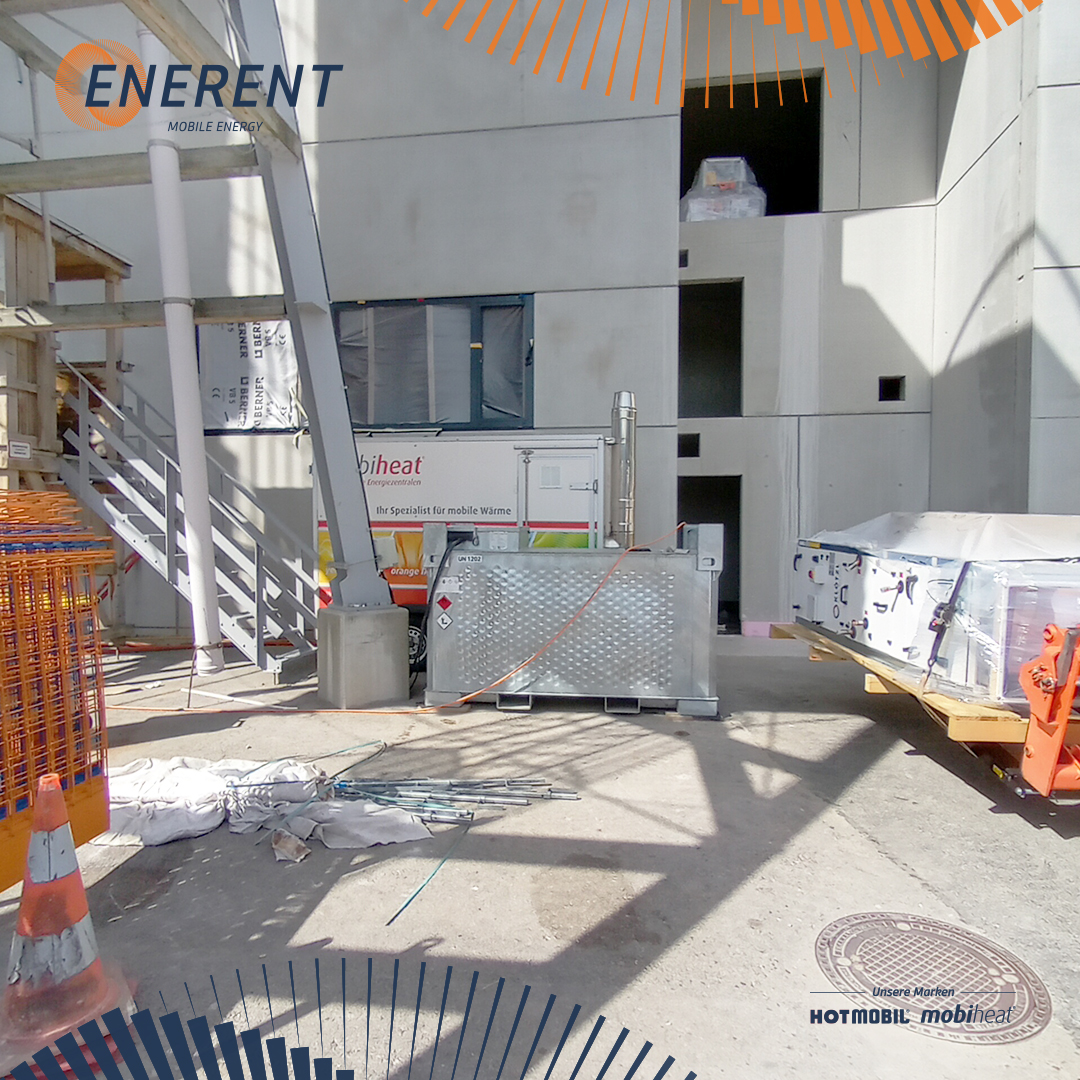 Mobile Energy für die Baustelle der Autobahnmeisterei in Alland 💪 Mit einem Heizmobil und 300 Liter Tank unserer Marken mobiheat und Hotmobil stellen wir die reibungslose Wärmeversorgung inkl. Brennstoffmanagement sicher. ✔️

#enerentaustria #mobilewärme #heizmobil