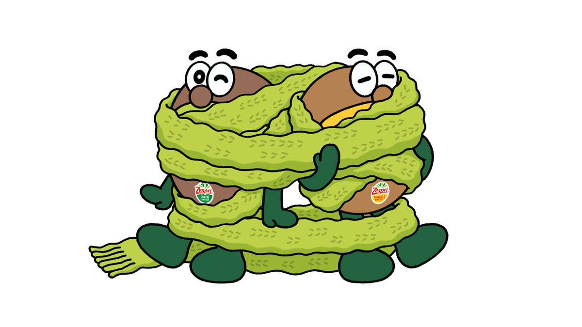 zespri_jp's tweet photo. 最近ひんやりしてきたね…！

慌ててマフラー引っ張り出し���よ💦 https://t.co/b8c9mhAVMl
