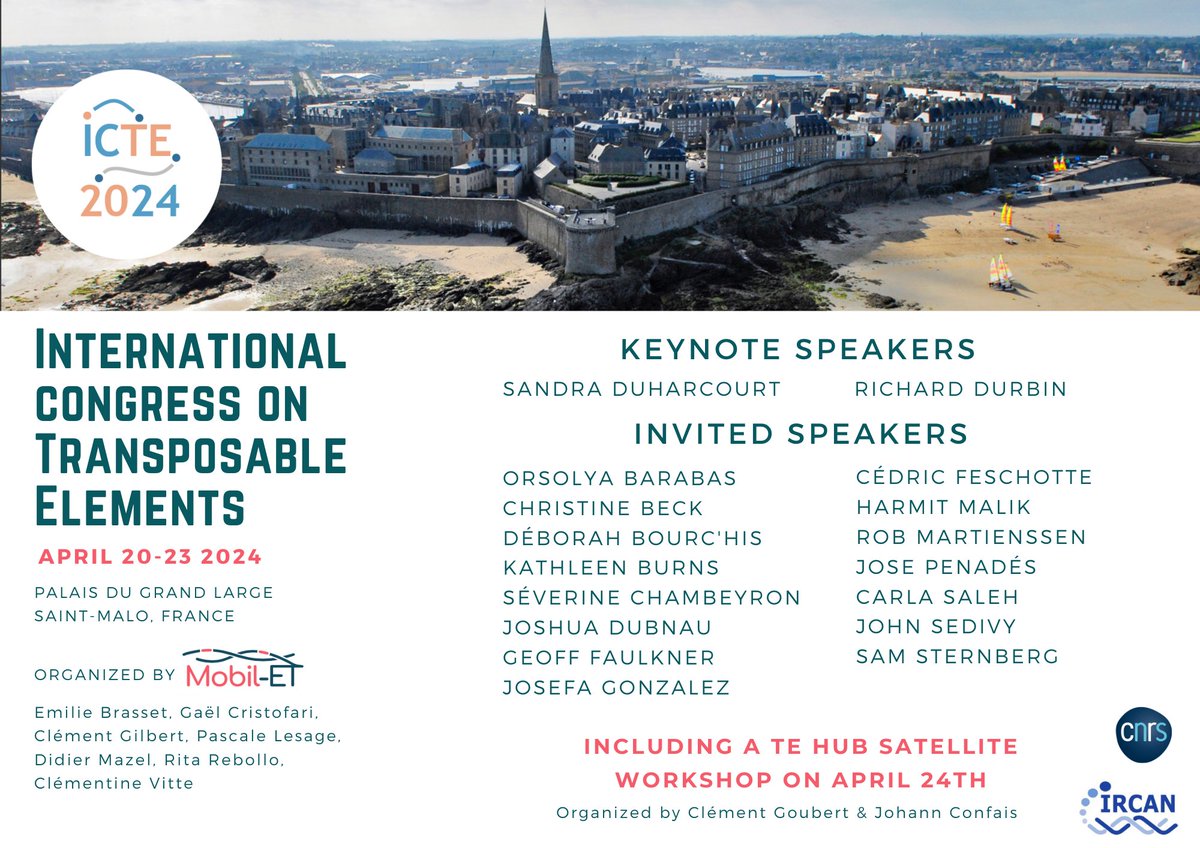 📢 #ICTE2024 registration is finally open icte2024.sciencesconf.org🏃‍♀️Early bird registration ends in January &amp; late registration in February. Abstract submission closes in February for oral presentations. The @hub_te workshop on April 24th has limited spots so🏃 ! GO GO GO 🙌!