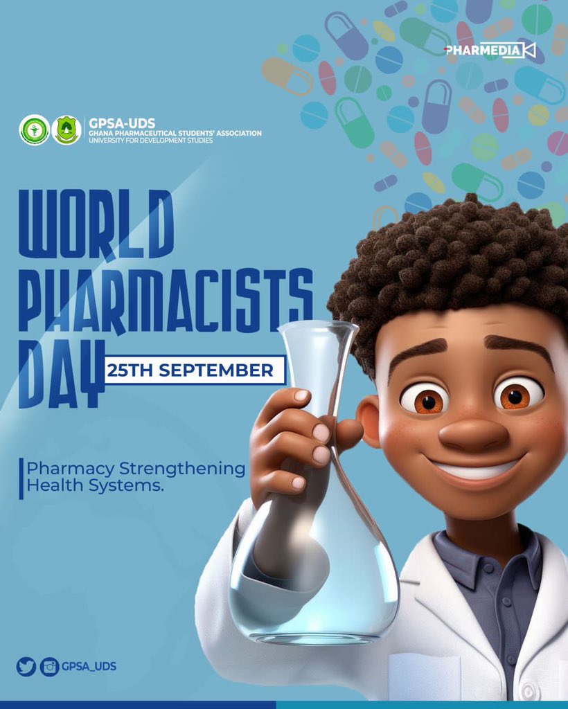 Happy World Pharmacists Day To The Unsung Heroes Without Whom Even A Single Pill 💊 Will Not Reach Us

#Pharmacy strengthening health systems

#PharmacistsDay #Pharmacist #WorldPharmacistsDay