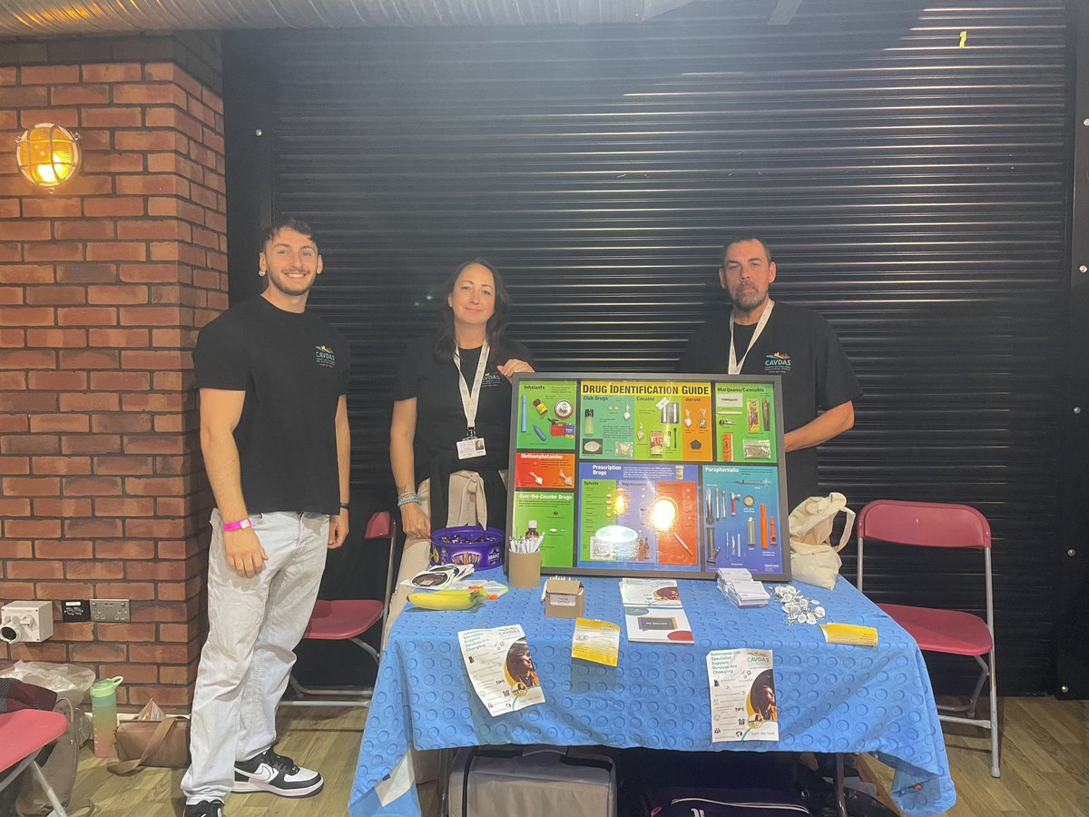 Tom, Kate, Ross and Amy from the CAVDAS CYP and Adult team are ready to welcome new students @cardiffuni today for freshers. Come and see us on the first floor of Cardiff student union!#freshers #cardiffuniversity #partnershipworking #cardiffandthevale #cavdascyp