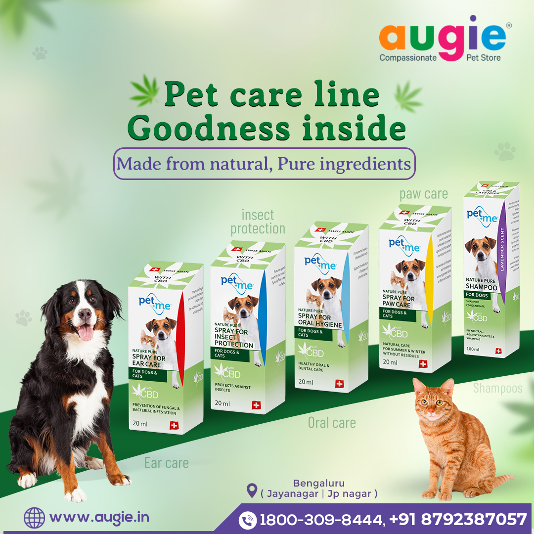 AugiePet's tweet image. 😎 Unlock the Secret of Pet Wellness with Our Pet Care Line:😻Goodness Inside. 🐶
.
.
.
💠 Crafted from Natural, #PureIngredients, our range includes Oral Care, Paw Care, Ear Care, Insect Protection, and #Shampoos. 🛁💠 Treat your #furryfriend to the best of nature's care. 🌿🐾