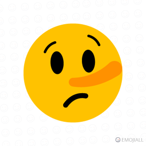 emojiall2019's tweet image. Meet 🤥, the 'Lying Face' emoji! A nose growing longer is a well-known symbol for telling a lie, stemming from the character Pinocchio. #EmojiMeaning #TruthOrLie
🔗 emojiall.com/en/emoji/%F0%9…