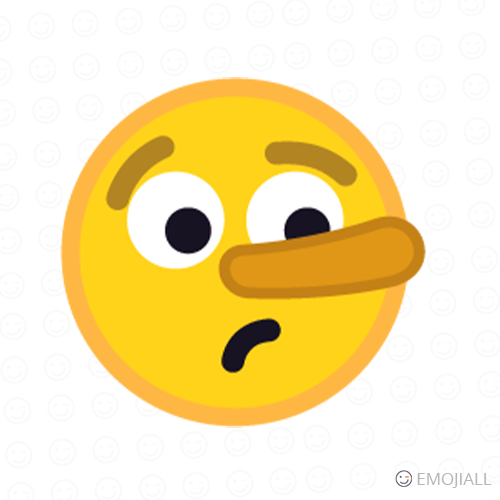 emojiall2019's tweet image. Meet 🤥, the 'Lying Face' emoji! A nose growing longer is a well-known symbol for telling a lie, stemming from the character Pinocchio. #EmojiMeaning #TruthOrLie
🔗 emojiall.com/en/emoji/%F0%9…