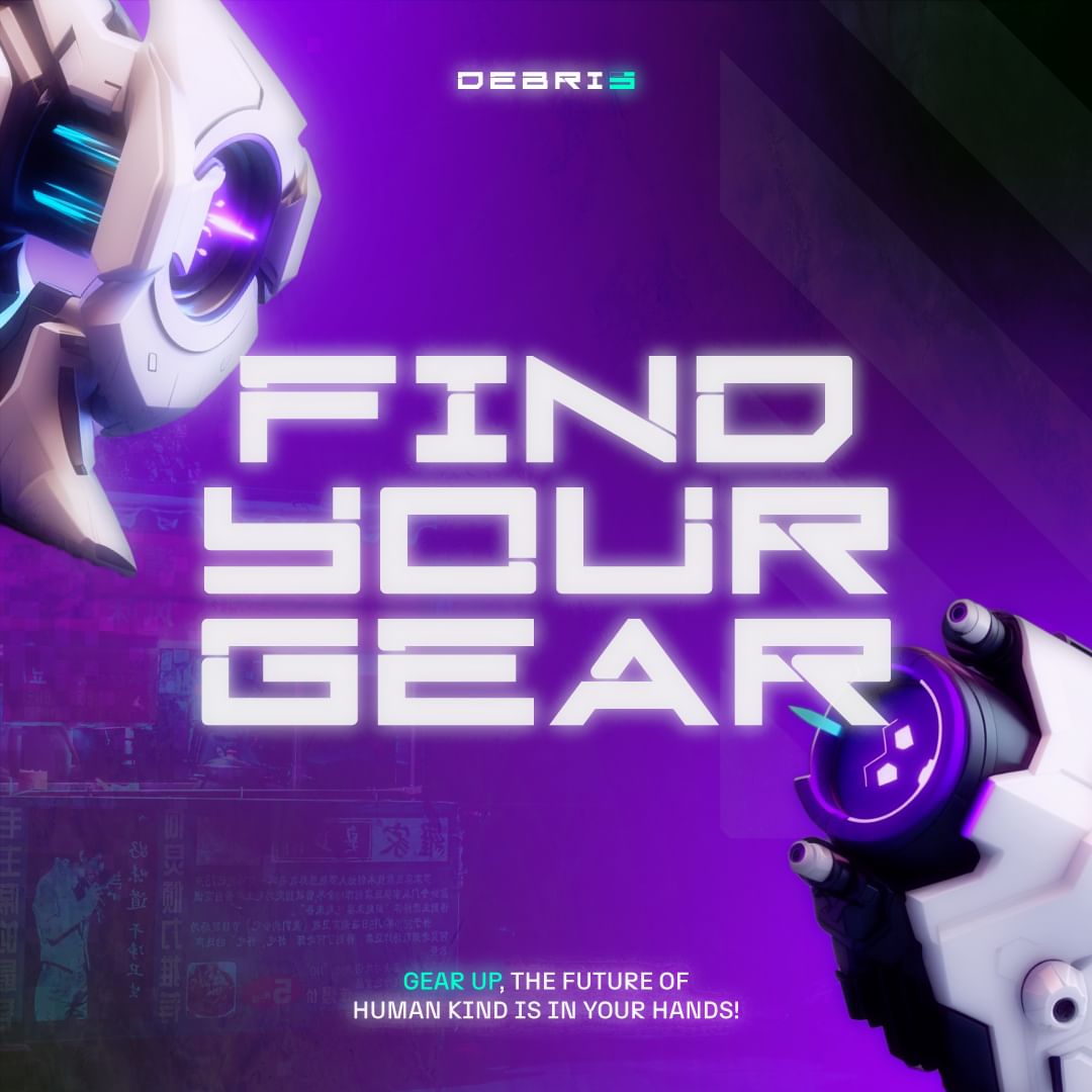 playdebris's tweet photo. 👽☄️Gear up, the future of human kind is in your hands 👽☄️

Play Debris Now！

#debris #gearup #fightforyourfuture #gear #playdebris #debrisgame #web3game #metaversegame #argame #geolocation #scifi #cyberpunk #augmentedreality #AR https://t.co/xRO07UqoIR