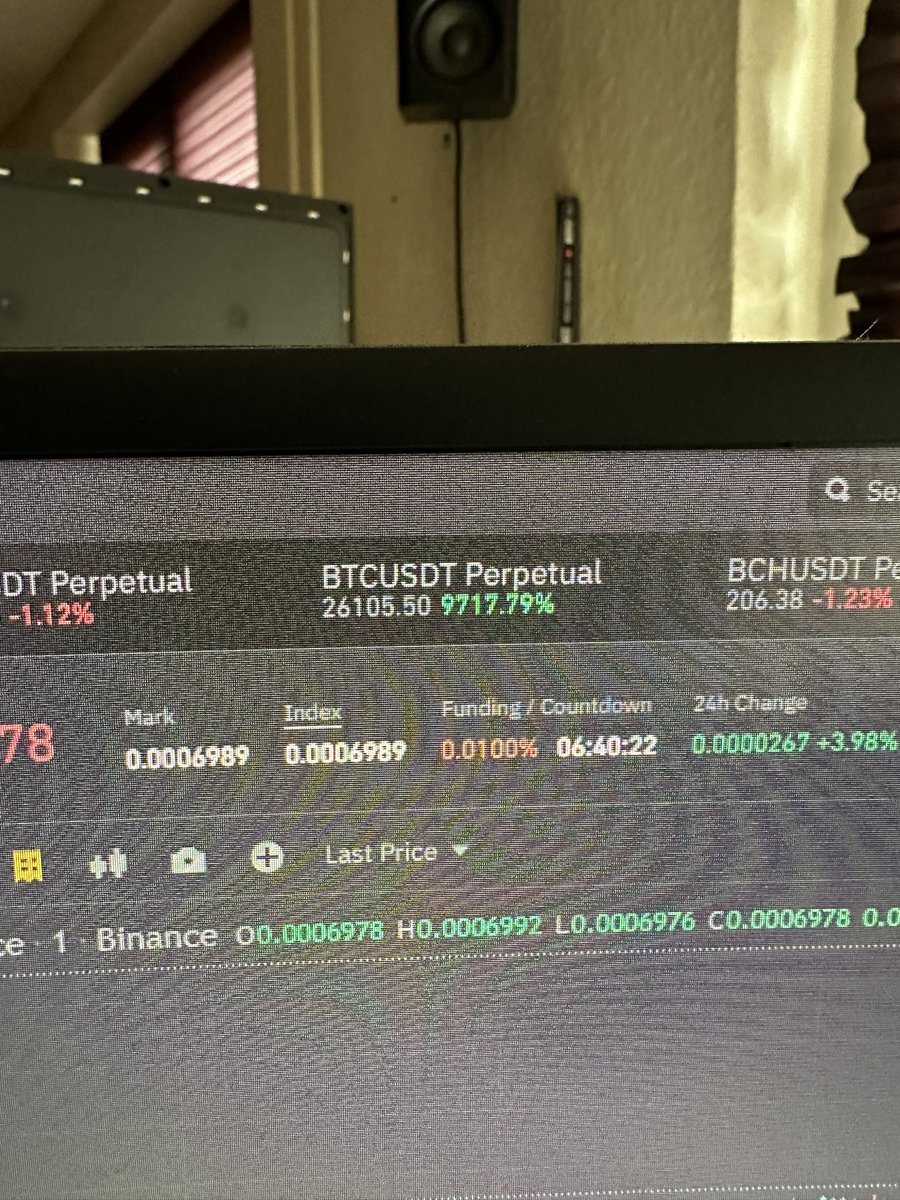 markw_s's tweet photo. @cz_binance @binance I think there is something wrong with the btc % 😅😅 https://t.co/OFBza4hDyt