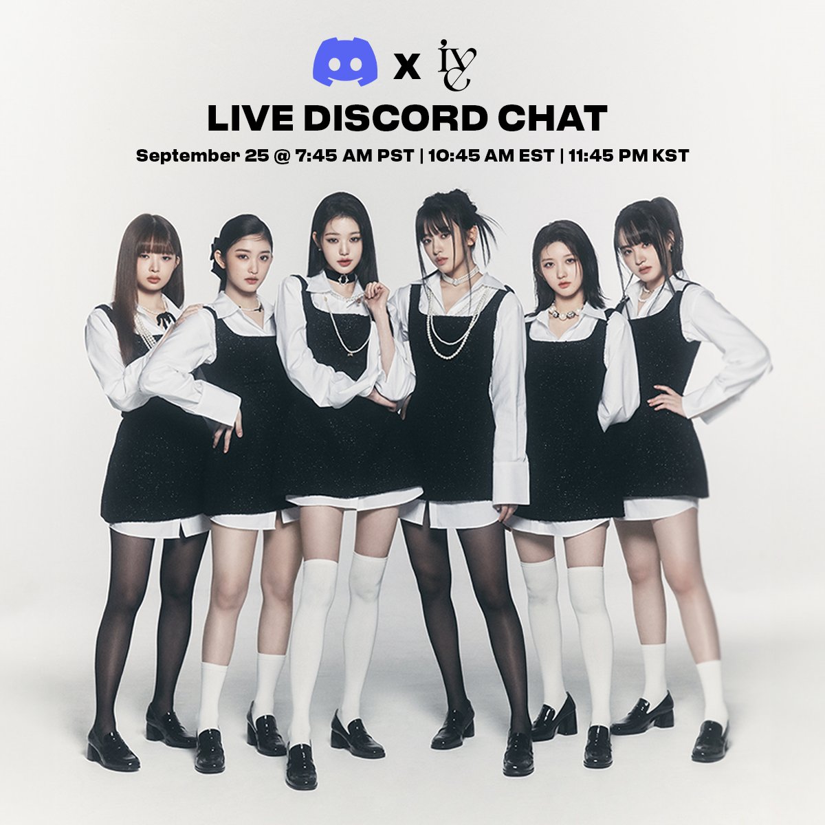 IVEstarship's tweet photo. 📢 
DIVE! See you soon on Discord! 

https://t.co/A8XdyCZMXR

#IVE #아이브 
#1stEP #IVEMINE
#Eitherway #OfftheRecord #Baddie https://t.co/YUSfVo5c2h