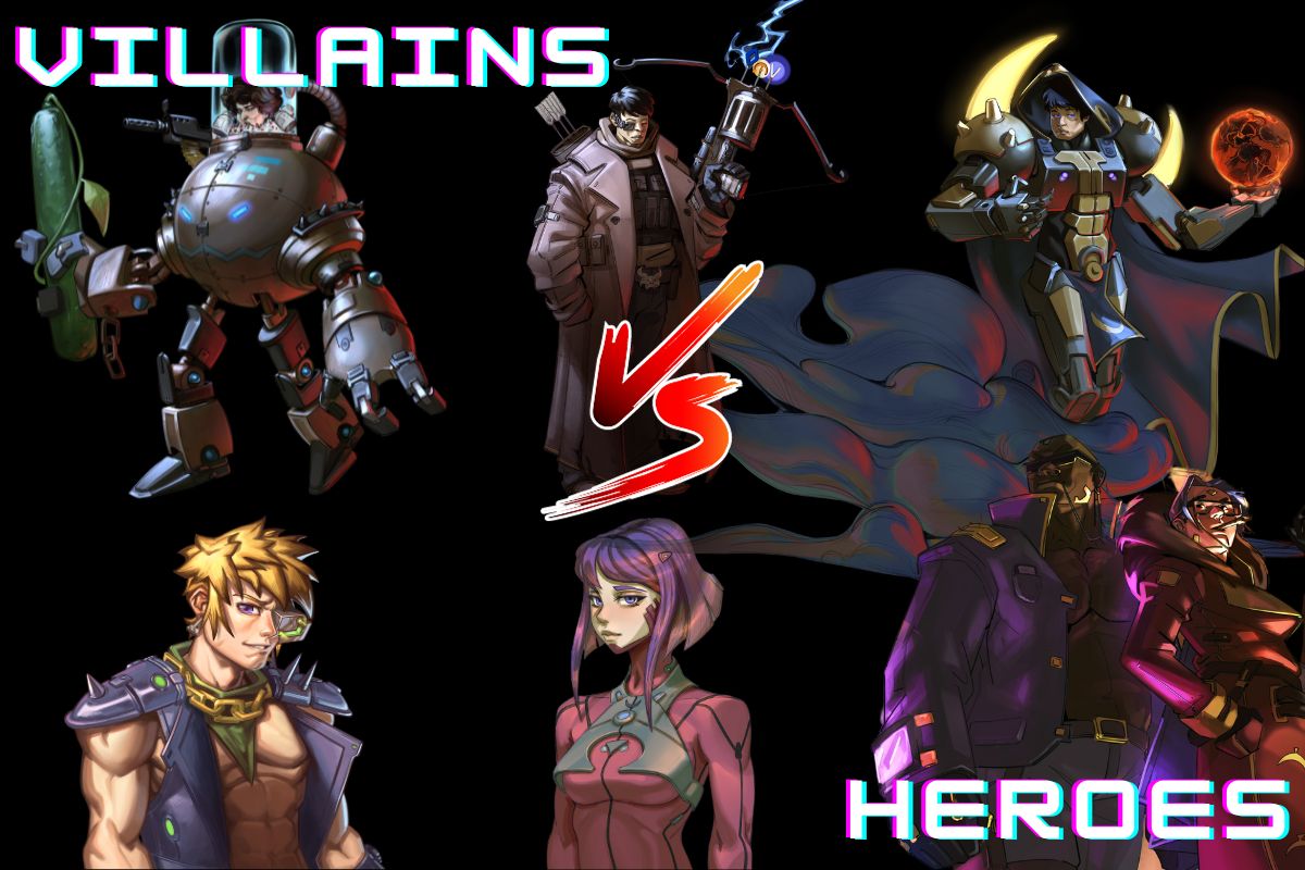 JeremieCG's tweet photo. The fight between Villains and Heroes is raging!
Which side will you pick?
#CGMetaGame https://t.co/w3iH0ylFNj