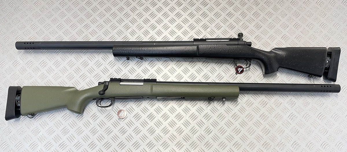 kinwa__official's tweet image. ー新製品情報ー

SNOW WOLF社製 M24 スナイパーライフル エアコッキングガン BK/OD

SNOW WOLF社製 M700 スナイパーライフル V-Style エアコッキングガン BK/OD

2種各2色入荷

米 #Remington 社製 #M24 と #M700 をモデルとした #エアコキ が登場

両製品共に格安ながら普通に飛びます😊

#サバゲー