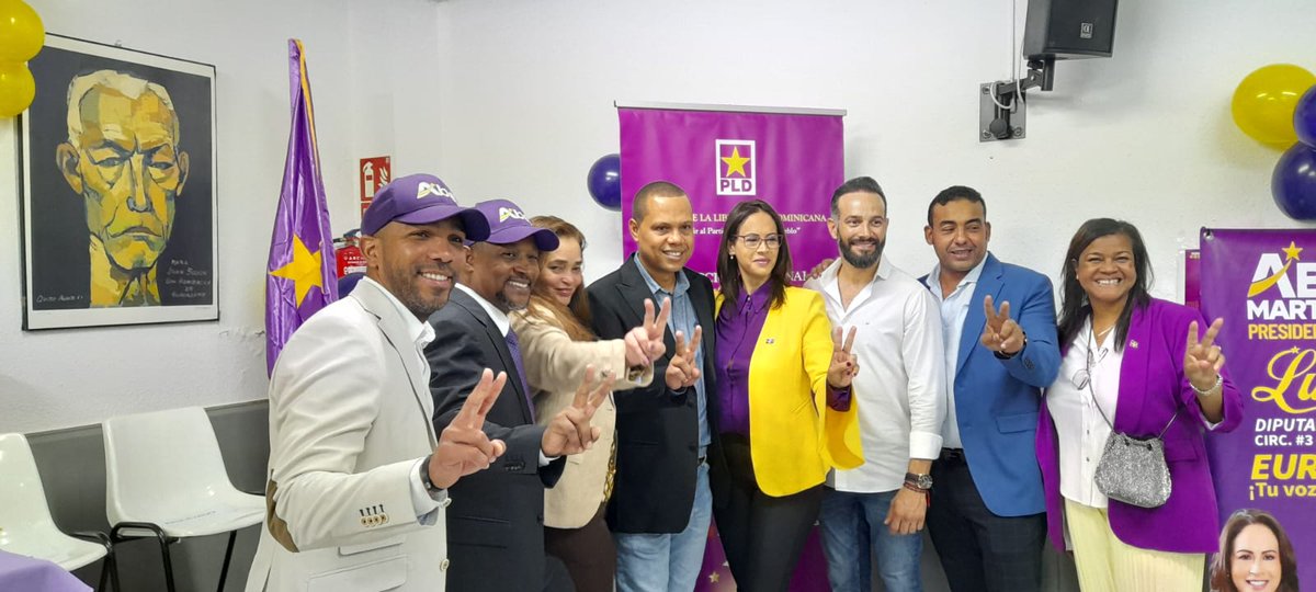 Cuando estamos en busca de la unidad, no hay distancia no hay que obstáculos nos detenga, Abel Martínez presidente y el o la Diputado del exterior será del PLD.