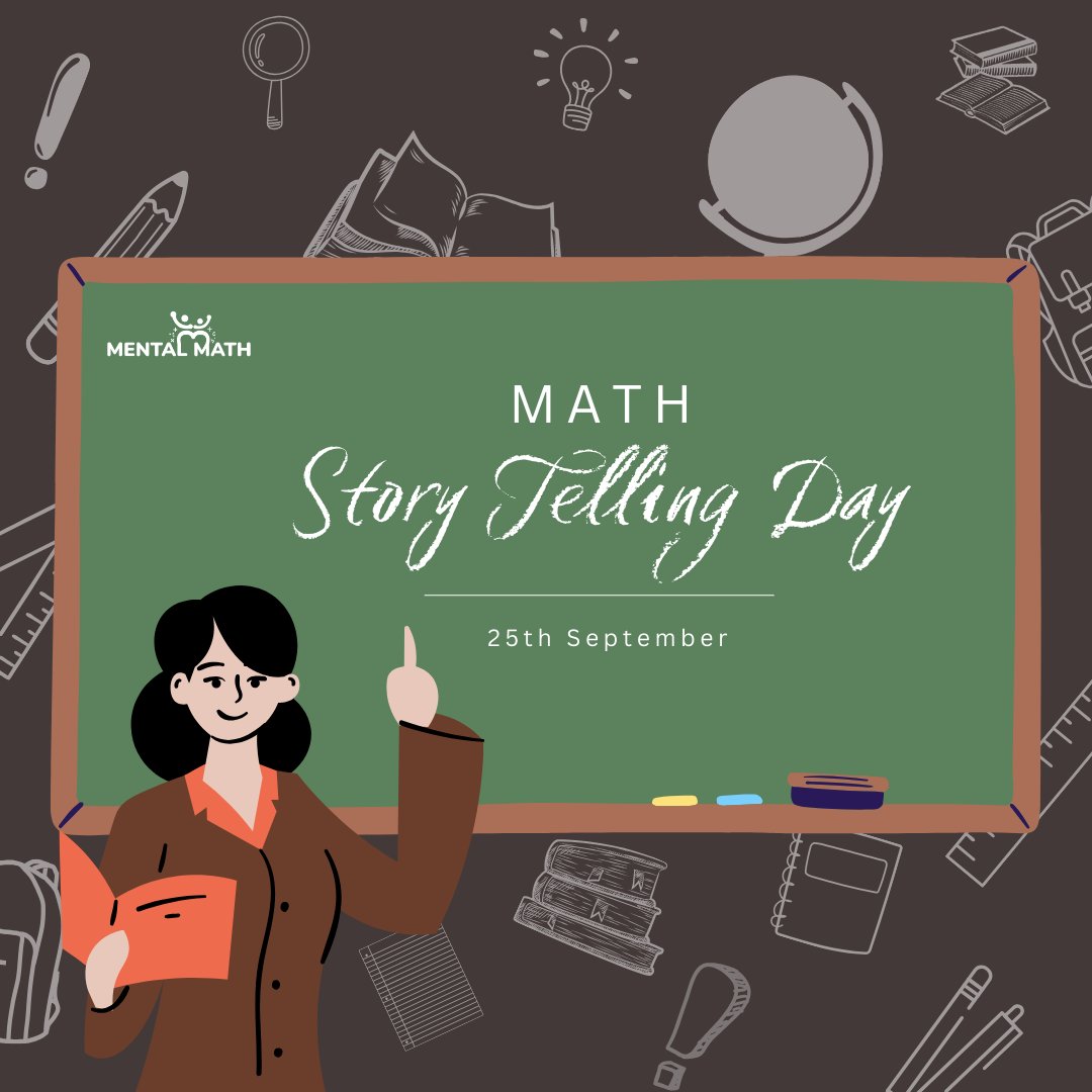 mentalmathdotme's tweet photo. Guess What! It's the day to celebrate and share the importance of Math to the world. 😍🎉

Download the Mental Math App

App Store: https://t.co/O441YmwDLo

Play Store: https://t.co/7SuVyyHzkH

#MentalMath #Mathematicians #Celebrations #MathStorytellingDay #KidsApp #ChildLearning https://t.co/QGhSnirgaK