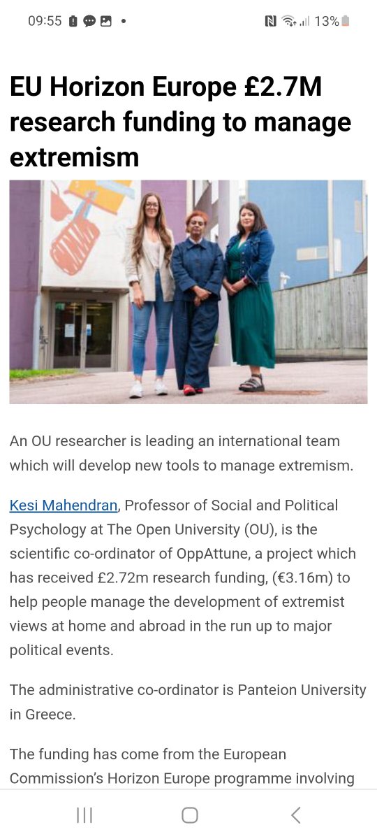 OppAttune's tweet photo. Find out more about #OppAttune and how we are navigating the Horizon-Europe research landscape 

👇
https://t.co/iHAtXOOeeM
@OpenUniversity @HorizonEU @OU_Psychology @OU_FBL @ou_fass https://t.co/9TwtBRn1N2