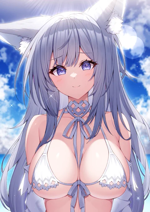 水着信濃 微笑み差分 #アズールレーン #AzurLane