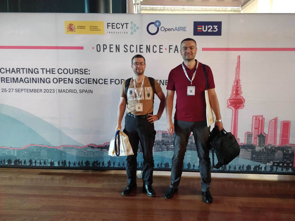 DahleSebastian's tweet image. .@Eurodoc team w/ @berezko at the #OSFAIR2023 - looking forward to many interesting discussions and insights