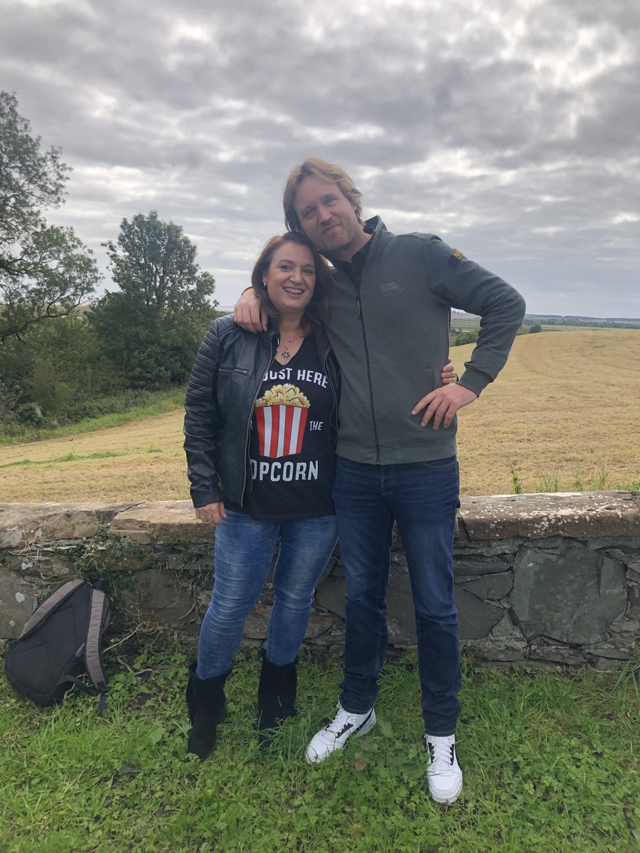 Such fun at @WigtownBookFest with @marankerinck & Martijn Van Der Linden at their event talking about their brilliant Popcorn Bob events (books translated by Nancy Forest-Flier, pub. by @LevineQuerido). Never tried unicorn favoured popcorn until Saturday......#NewDutchWriting