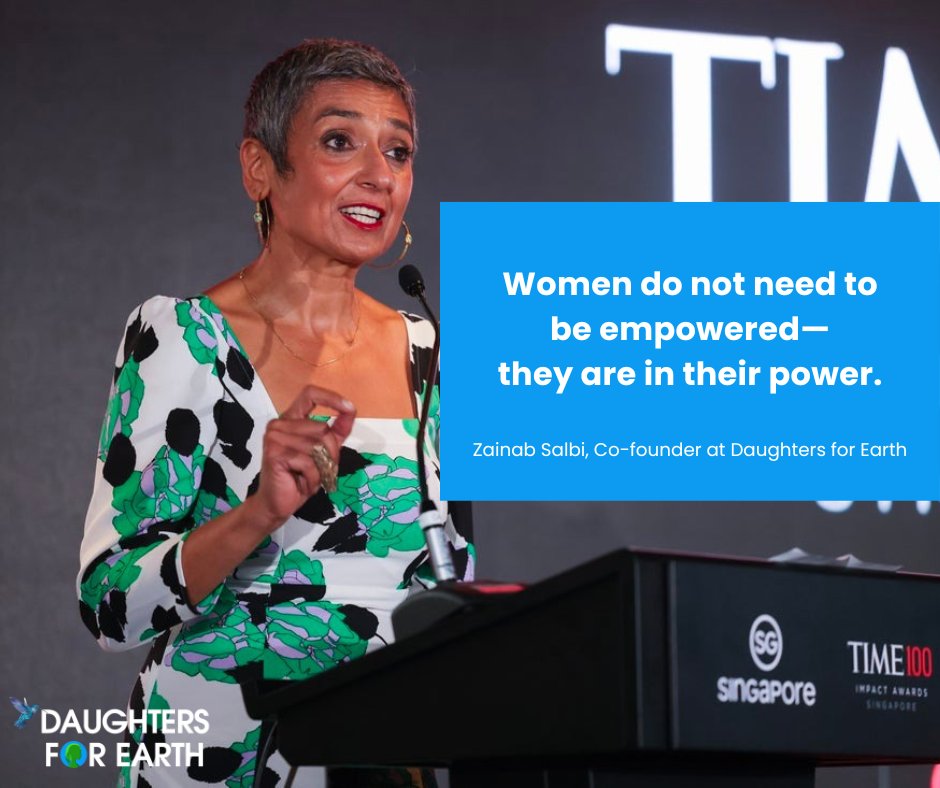 Daughters4Earth's tweet photo. Yes! Let us normalize celebrating, recognizing and supporting women-led climate solutions. Discover incredibly insightful stories of women rising up for earth  by signing up for our newsletter on our website. 
🔗 https://t.co/zM5QjGhjRl
#TheHummingbirdEffect #Daughters4Earth https://t.co/YSUaeq0rgs