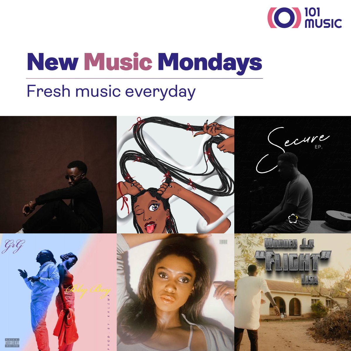 #NewMusicMondays F.L.O.W - @yolanda_mute Flight - @wonderjr x @harmonie_k Bby Boy - @thee_darkish_knight Ability - @KohenJaycee x @HeyoAxon Double Dutch - @mmmmysie Secure - @thecollectiveug What New Music are you excited for this Month?