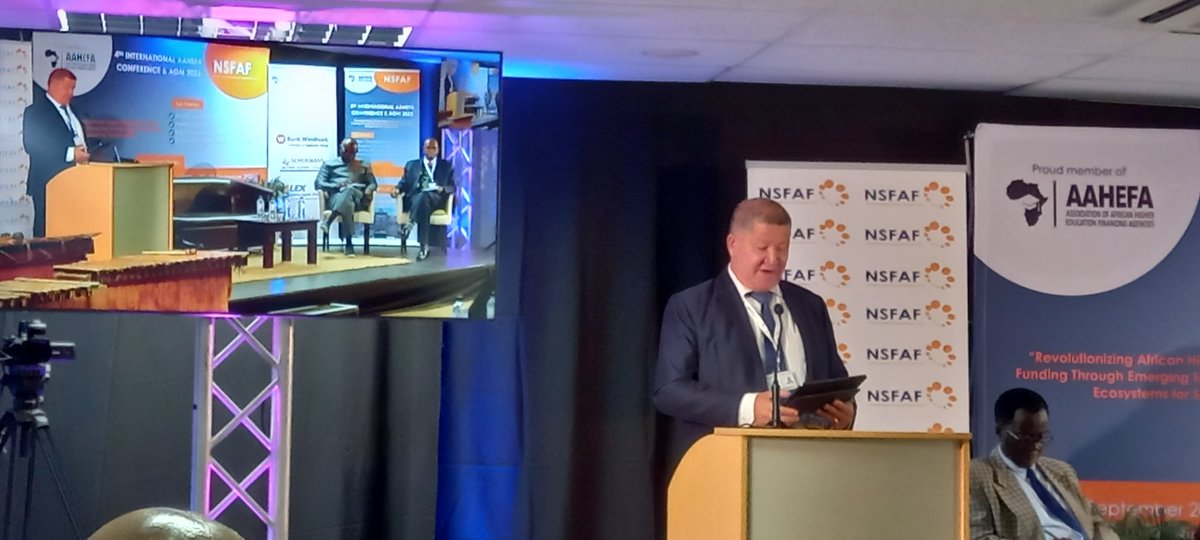 Attending the 4th AAHEFA conf exploring financing higher education in Africa in Swakopmund #Namibia