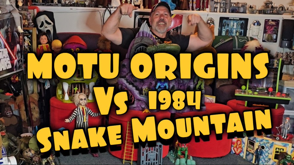 geek_strong's tweet image. youtu.be/8-ibO2LH2Ek?si… New MOTU Origins Snake Mountain video on my channel 💪🤓