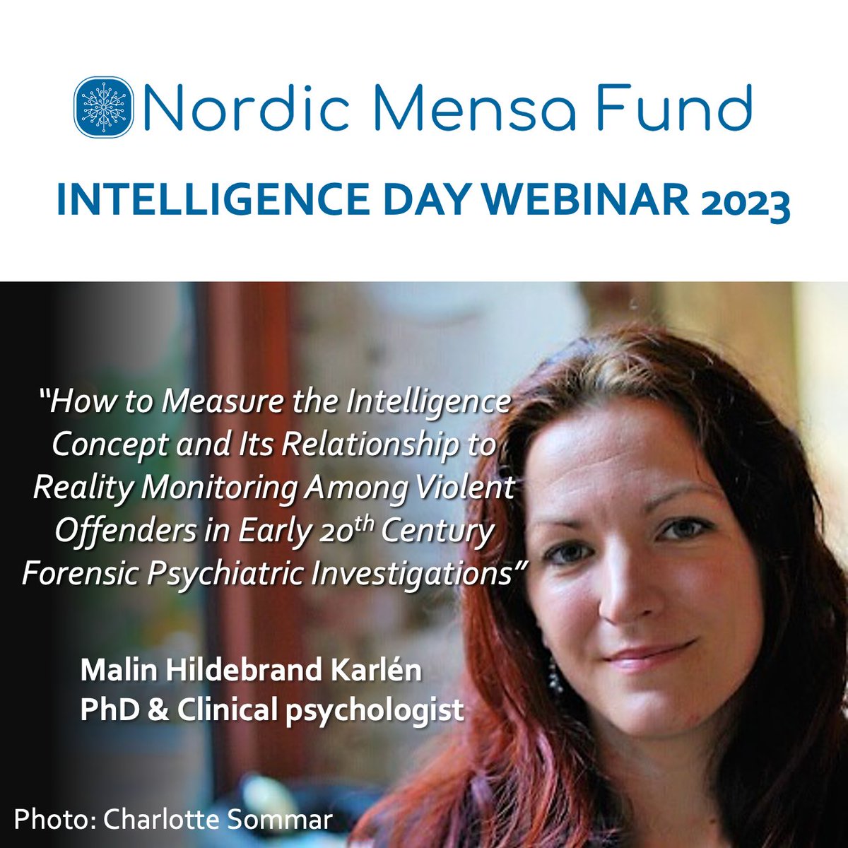 Tervetuloa seuraamaan Nordic Mensa Fundin järjestämää kansainvälisen älykkyyspäivän webinaaria! Englanninkielinen webinaari sisältää kaksi tieteellistä esitelmää ja se järjestetään sunnuntaina 1.10.2023 Suomen aikaa klo 17.00 YouTube livelähetyksenä:
youtube.com/live/lQPenfE9w…