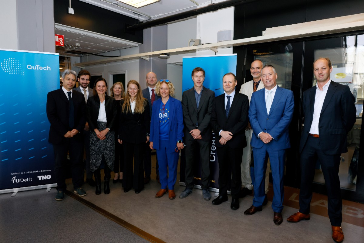 Thank you @QuTech and @QuantumDeltaNL for your hospitality and for your solid work. Putting Europe 🇪🇺 at the forefront of the #Quantum race. #DigitalEU