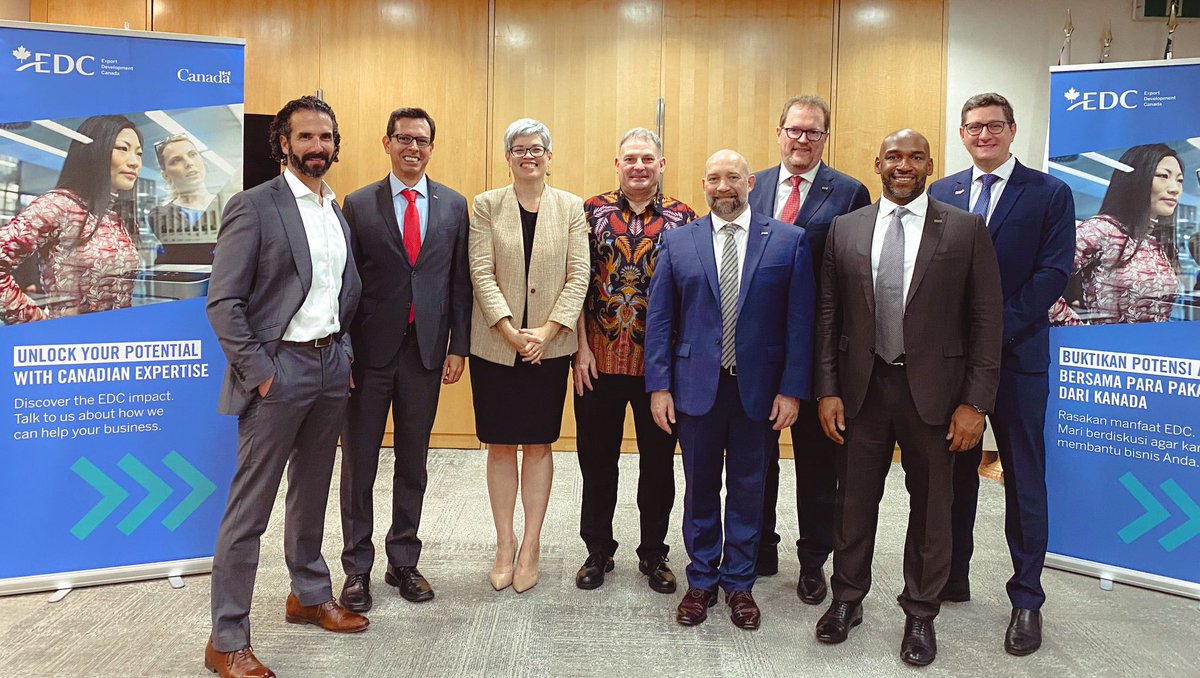 Very excited to share that EDC has opened a representation in Jakarta, #Indonesia.
With the #IndoPacific region being one the fastest growing economies globally, EDC is committed to deepening Canadian trade and investment across #Asia.
<a href="/CanEmbIndonesia/">Canada in Indonesia</a>