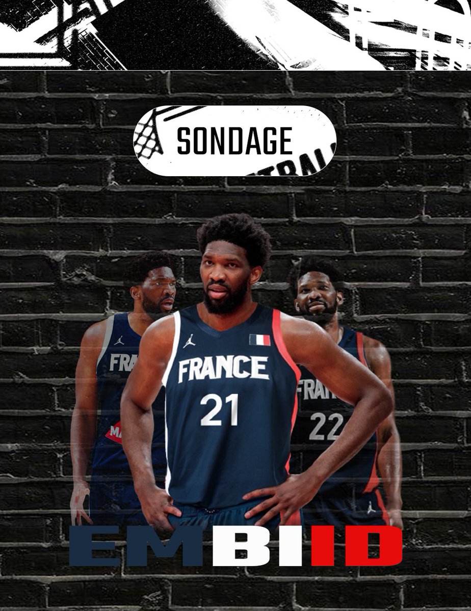 Hoops_Factory's tweet image. Selon toi, Embiid devrait-il choisir de jouer pour l’Équipe de France ? 🤔🇫🇷
#basketball #Embiid #France #Paris2024 #FIBA