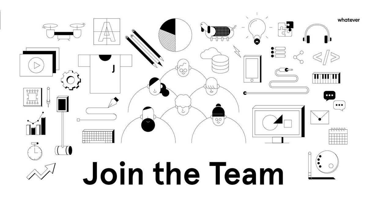 📢求人募集📢

Whateverでは、一緒に「なんでも考えたい、なんでも作りたい」人を募集しています。興味のある方はCareersページまで！希望の職種が募集中でない場合も、お気軽にお問い合わせください👏

✅エンジニア
✅プロデューサー
✅デザイナー
✅バックオフィス
whatever.co/careers/