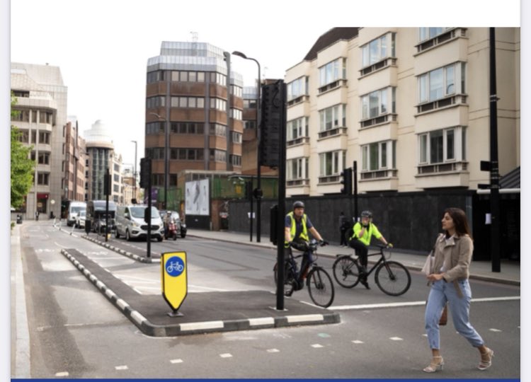 With overwhelming support at consultation, I’m delighted we are making the Mansell Street cycle lane permanent - creating a much needed connection between Cycleway 3 and Cycleway 2. 🚲🚲🚲👏👏💚 haveyoursay.tfl.gov.uk/mansell-street