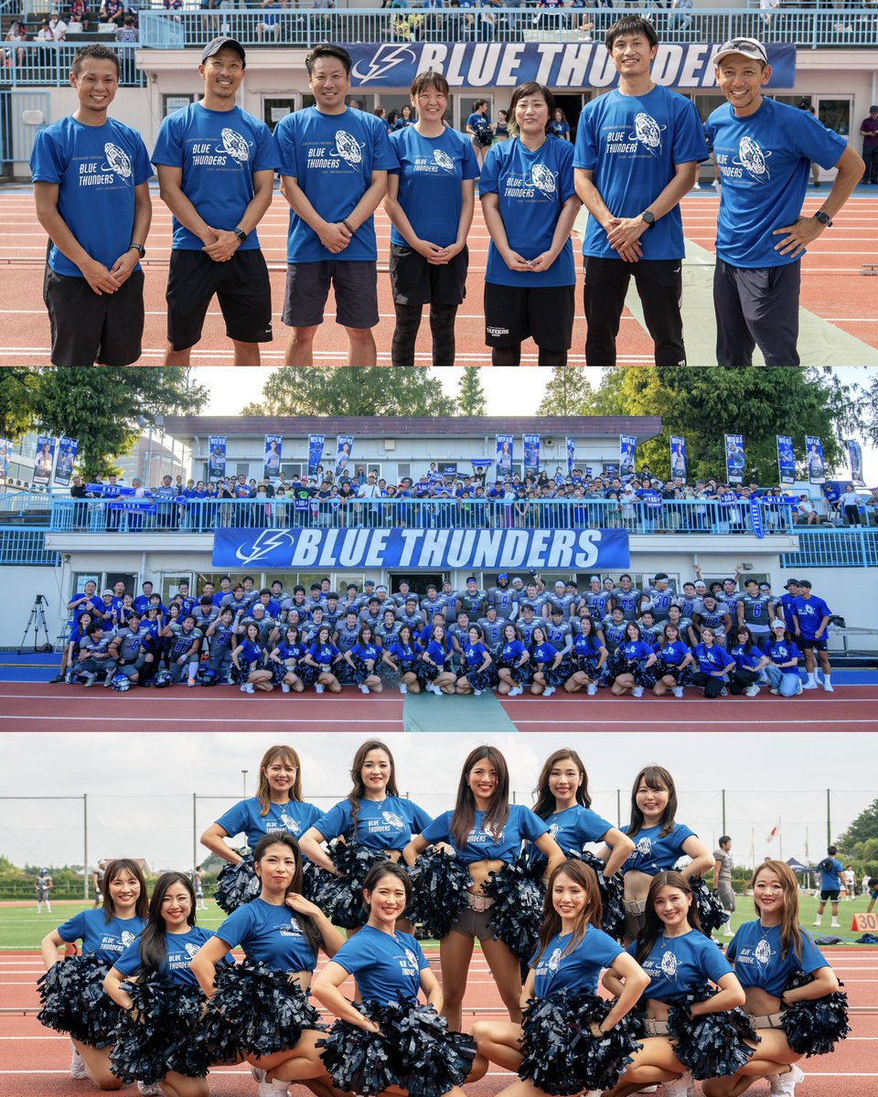 blue_thundersF's tweet photo. 市川市を拠点とする和洋女子大学とのコラボ企画『応援Tシャツデザインコンペ』🎨
最多票デザインが2023年限定で販売しております❗️

是非、この想いを身に纏って応援していただけると嬉しいです☺️

選手・スタッフ・チアはこの想いを身に纏って戦い、必ず昇格を果たします🔥

https://t.co/hn4VfYmKXl https://t.co/nGvQ7KYUWq