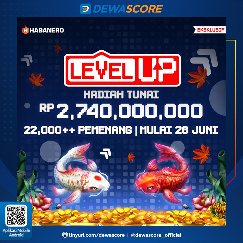 ofc_dewascore's tweet photo. Level Up kemampuan bermain mu dengan menangkan turnamen HABANERO LEVEL UP CALENDER di DEWASCORE🚀💰 Mainkan sekarang dan Menangkan total hadiah 2,4MILYAR untuk 22,000 pemenang https://t.co/Kh9cNwnJty