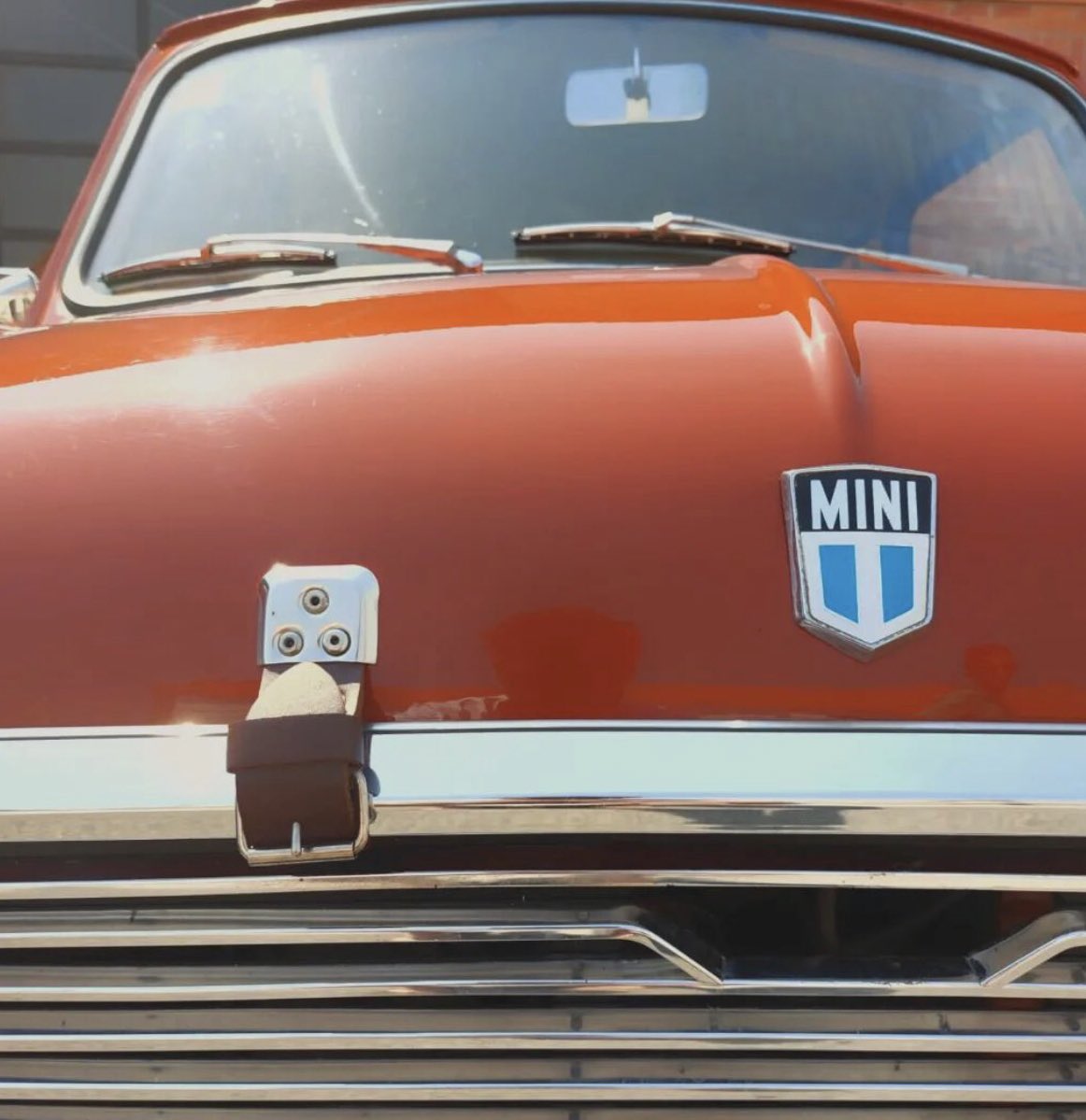 miniphernalia's tweet photo. We just sold out of #Mk3Mini bonnet badges but you can still buy engine bay stickers for your #Mini1000 on #MiniMonday - https://t.co/ftnBKDci5W https://t.co/nEx8wyoFju