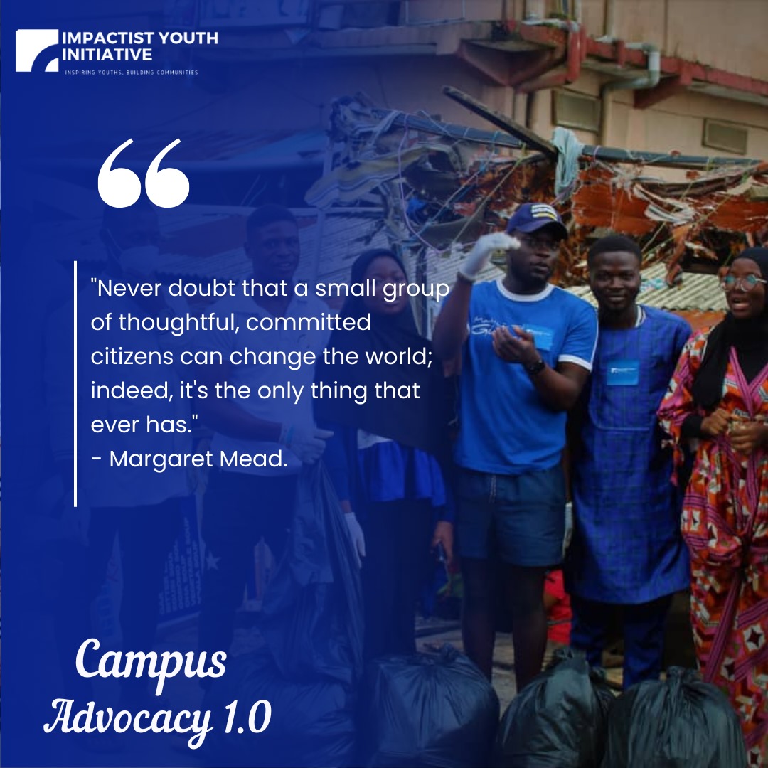 Happy new week💫

#Impactistyouthinitiative
#NewWeek 
#Campusadvocacy