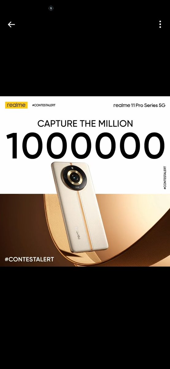 My perfect screenshot ✔️

#ContestAlert
#realme11ProSeries5G
#200MPzoomToTheNextLevel

#realme