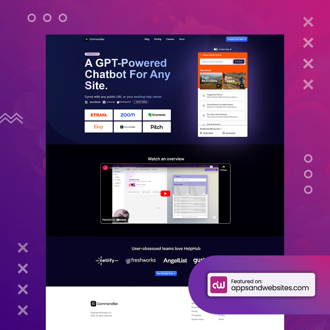 AppsandWebsites's tweet image. 🤖🔍 Wondering about AI chat + search designed for your website or web app, fine-tuned on your docs, blogs, and marketing materials? Intrigued? 🌐✨ #AIChatSearch #WebsiteEnhancement #CustomisedAI

Discover more awesome AI  tools at:
appsandwebsites.com/directory/ai-t…