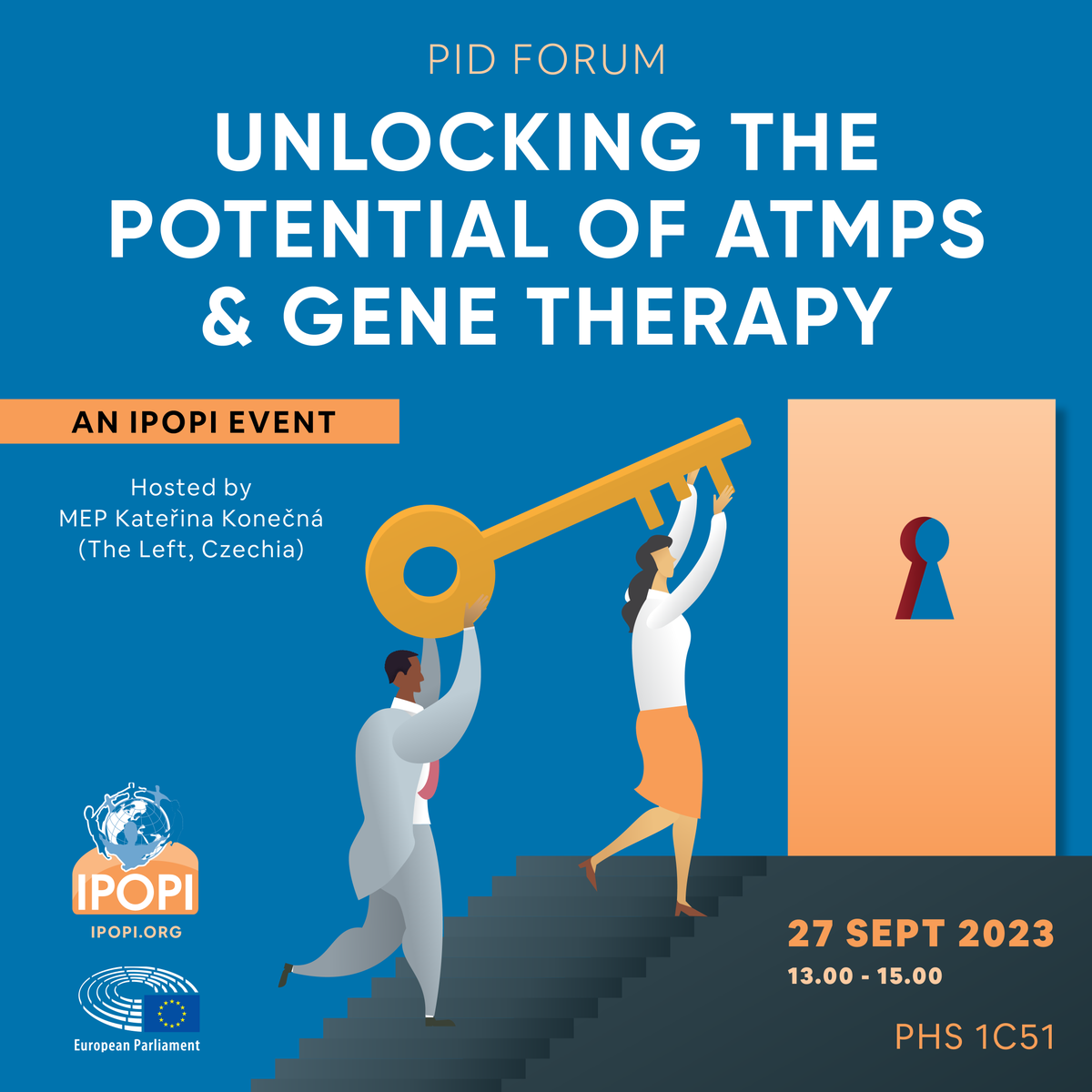 ipopi_info's tweet photo. 📣 Two days to go until our next #PIDForum!

We look forward to discussing challenges and opportunities in Advanced Therapy Medicinal Products (ATMPs) and #GeneTherapy with Prof Claire Booth, Prof Fabio Candotti, Prof Arjan Lankester, Mr Brian O'Mahony and Ms Martine Pergent. https://t.co/QygwwQlsDH