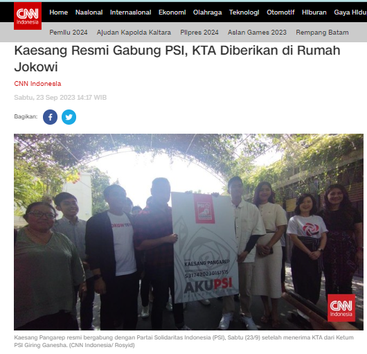 faradiladela's tweet photo. Kaesang kader potensial yg bakatnya akan tenggelam selama dia tetap di PDIP. Lihat   aja, betapa bobroknya capresnya PDIP @ganjarpranowo. Masa mau begini terus?

@Lisaamartatara6 @AnKiiim_ @Malika6027

https://t.co/CJJmw5Lt1P https://t.co/b60YQTFbz0